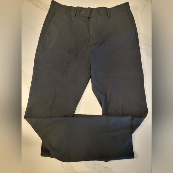 Apt. 9 Black Slim Fit Dress Pants 32 x 34 - Picture 1 of 2